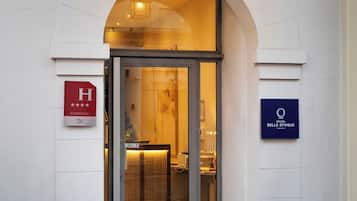 Façade de l’hébergement