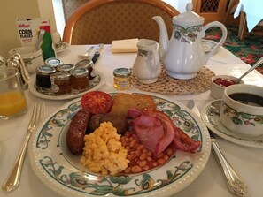 Kontinental frokost er inkludert hver dag