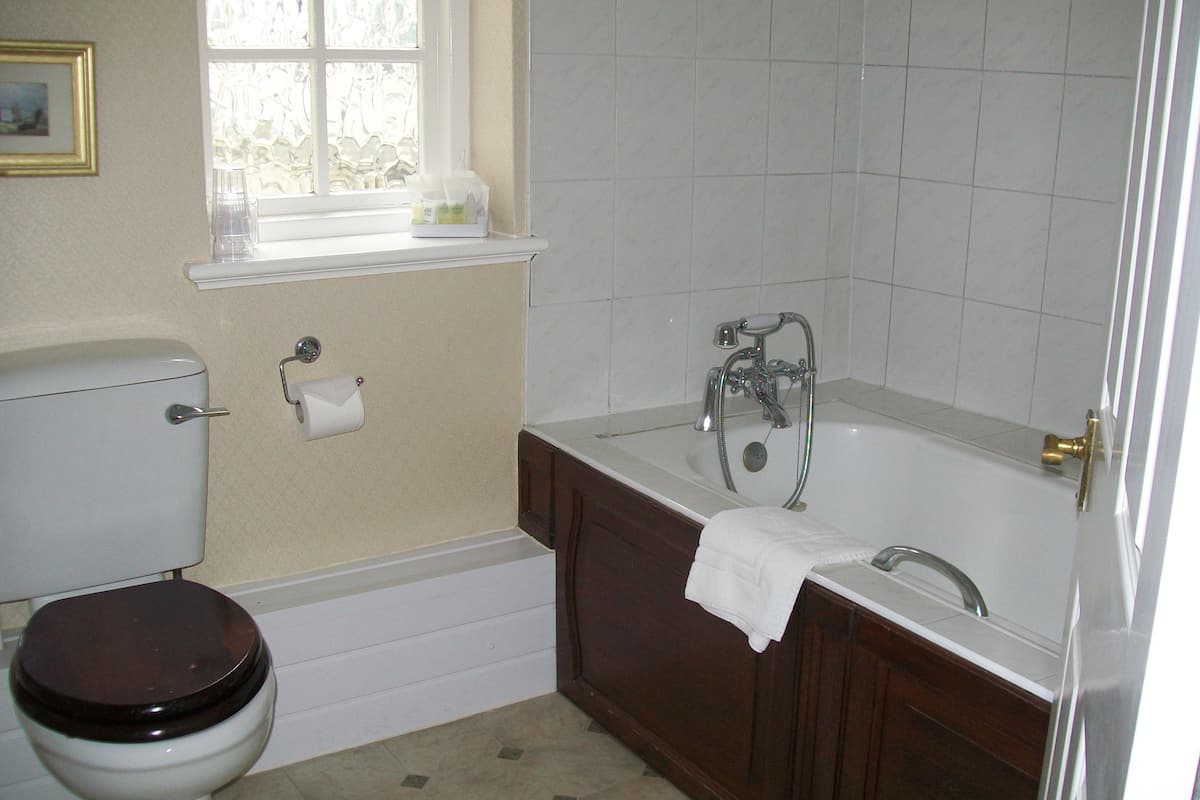 Habitación doble | Baño | Regadera, amenidades de baño gratuitas, secadora de cabello, toallas