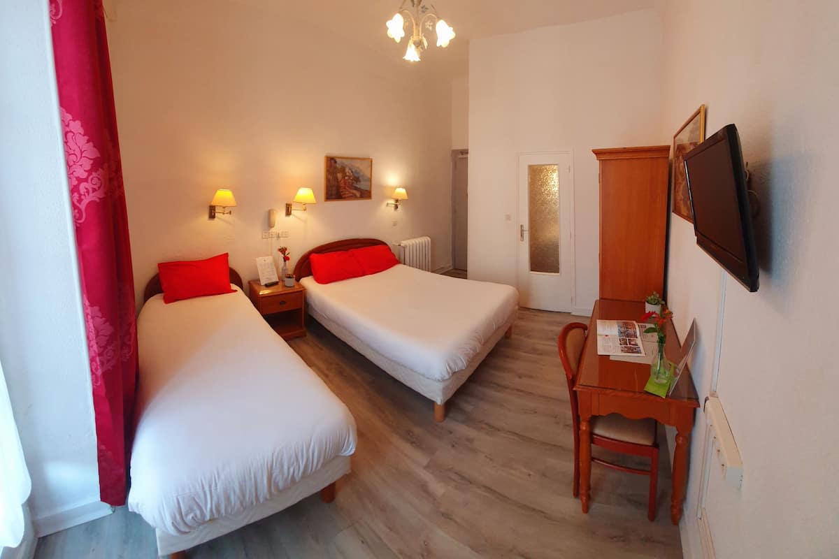 Triple Room | Premium bedding, memory foam beds, individually decorated