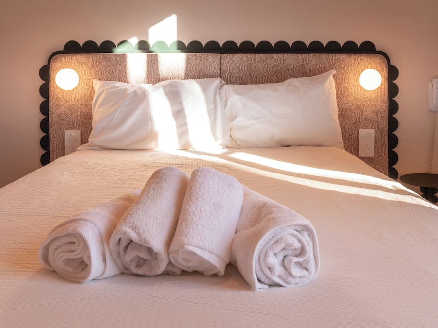 Superior-Doppelzimmer | Hochwertige Bettwaren, Betten mit Memory-Foam-Matratzen