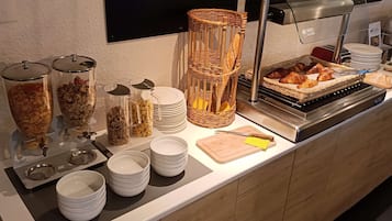 Daily buffet breakfast (EUR 12 per person)