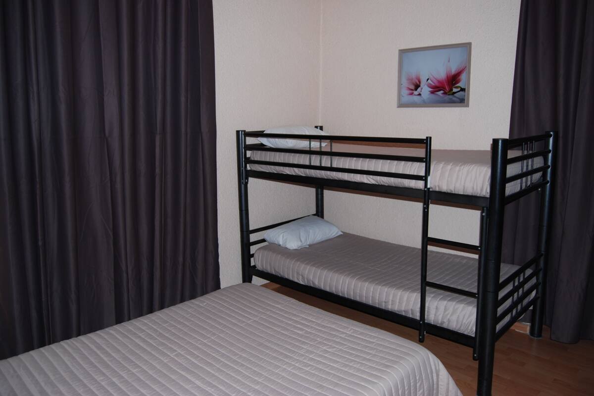 Soundproofing, iron/ironing board, cots/infant beds, rollaway beds