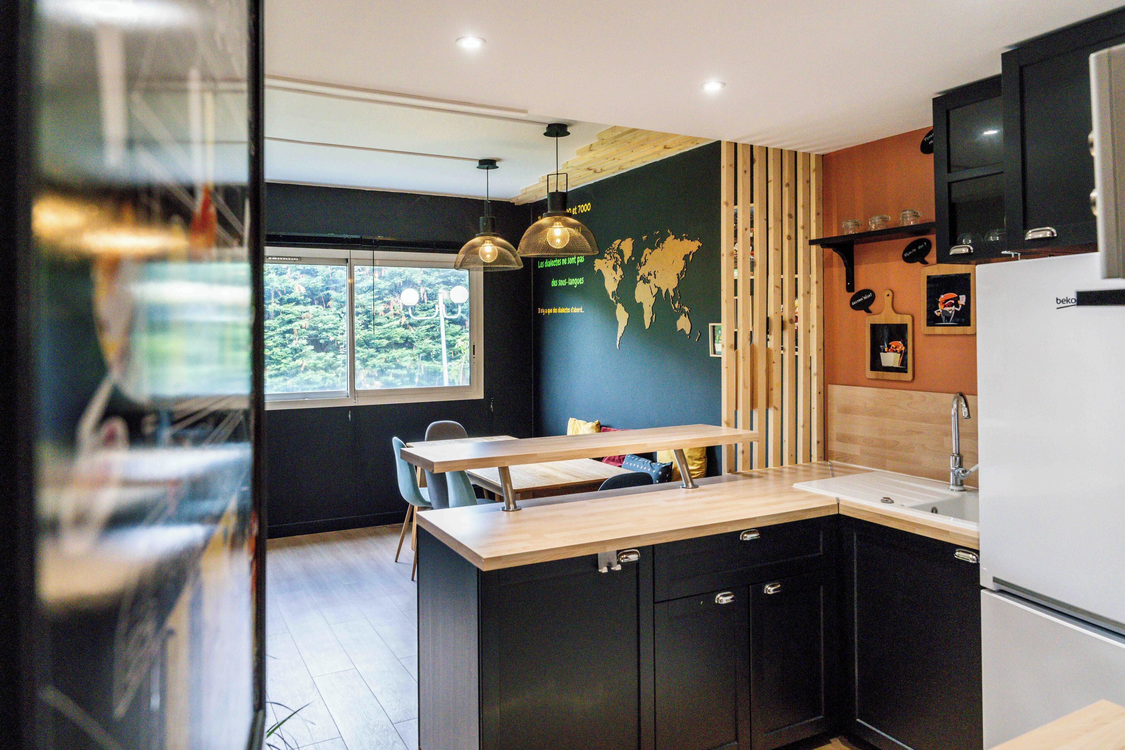 superior double room | private kitchen