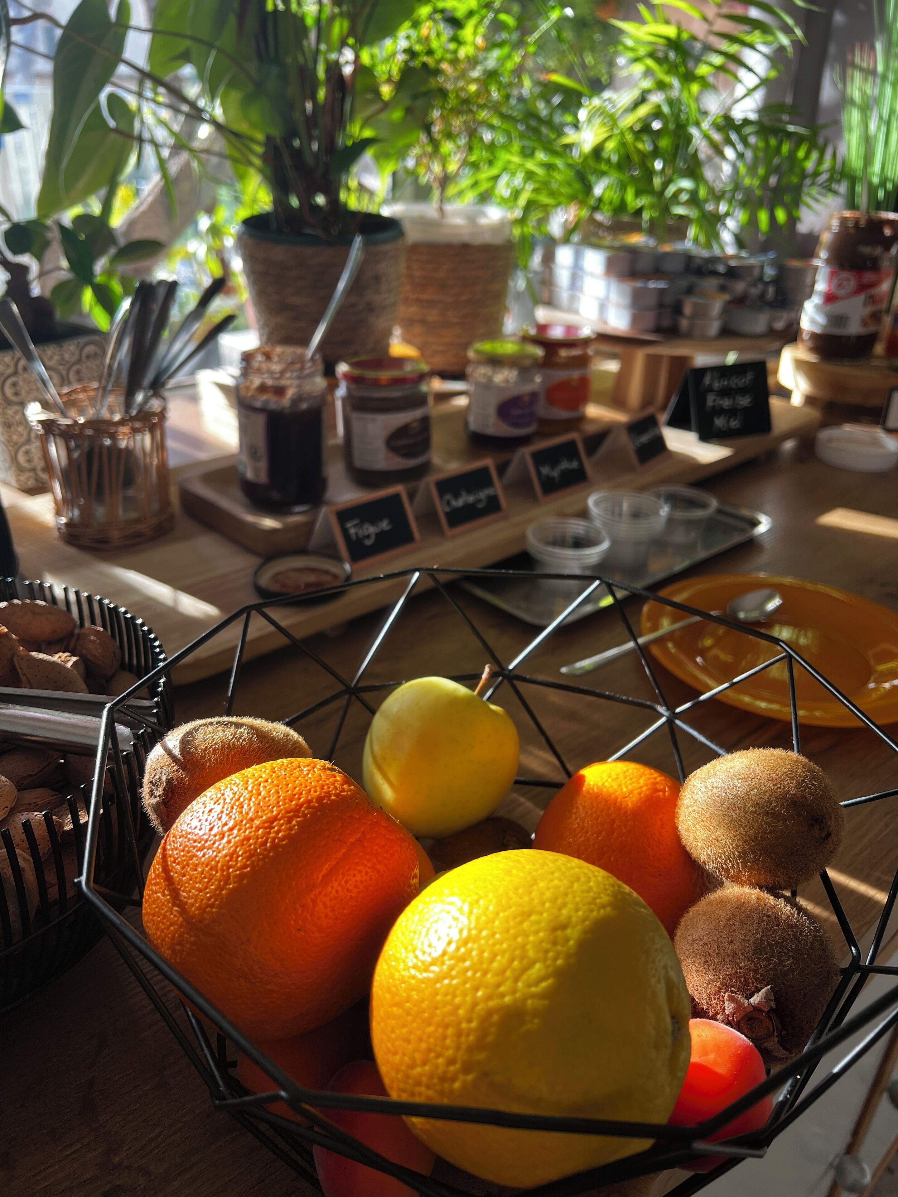 daily buffet breakfast (eur 13 per person)