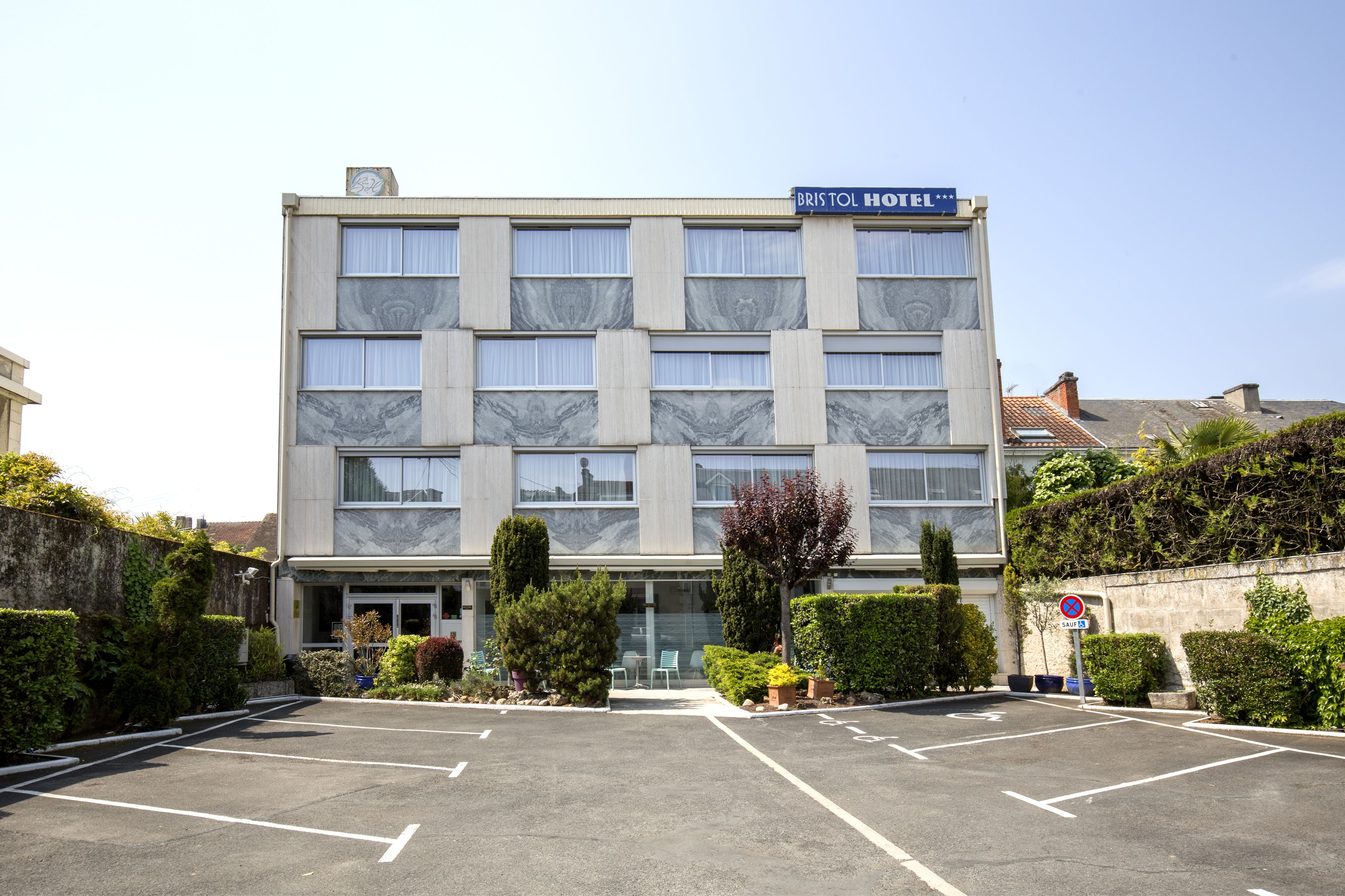 Voorkant van accommodatie