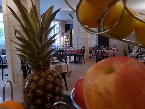 Daily buffet breakfast (EUR 12.50 per person)