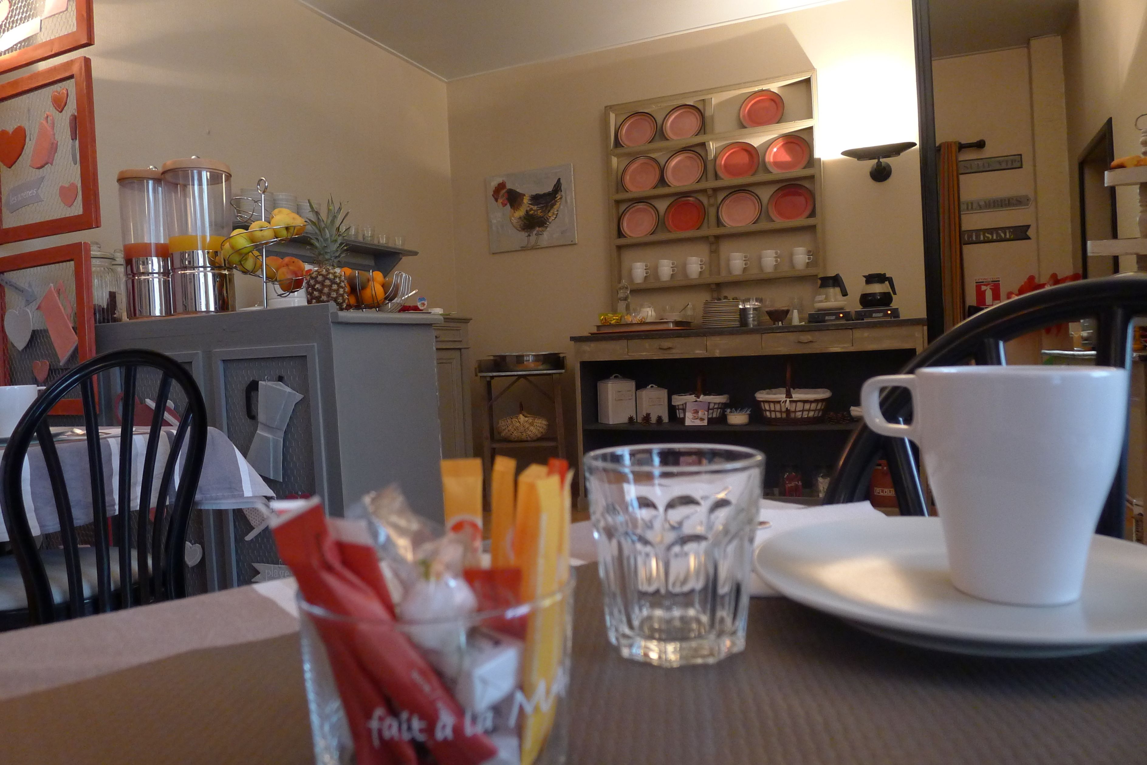 daily buffet breakfast (eur 13.00 per person)