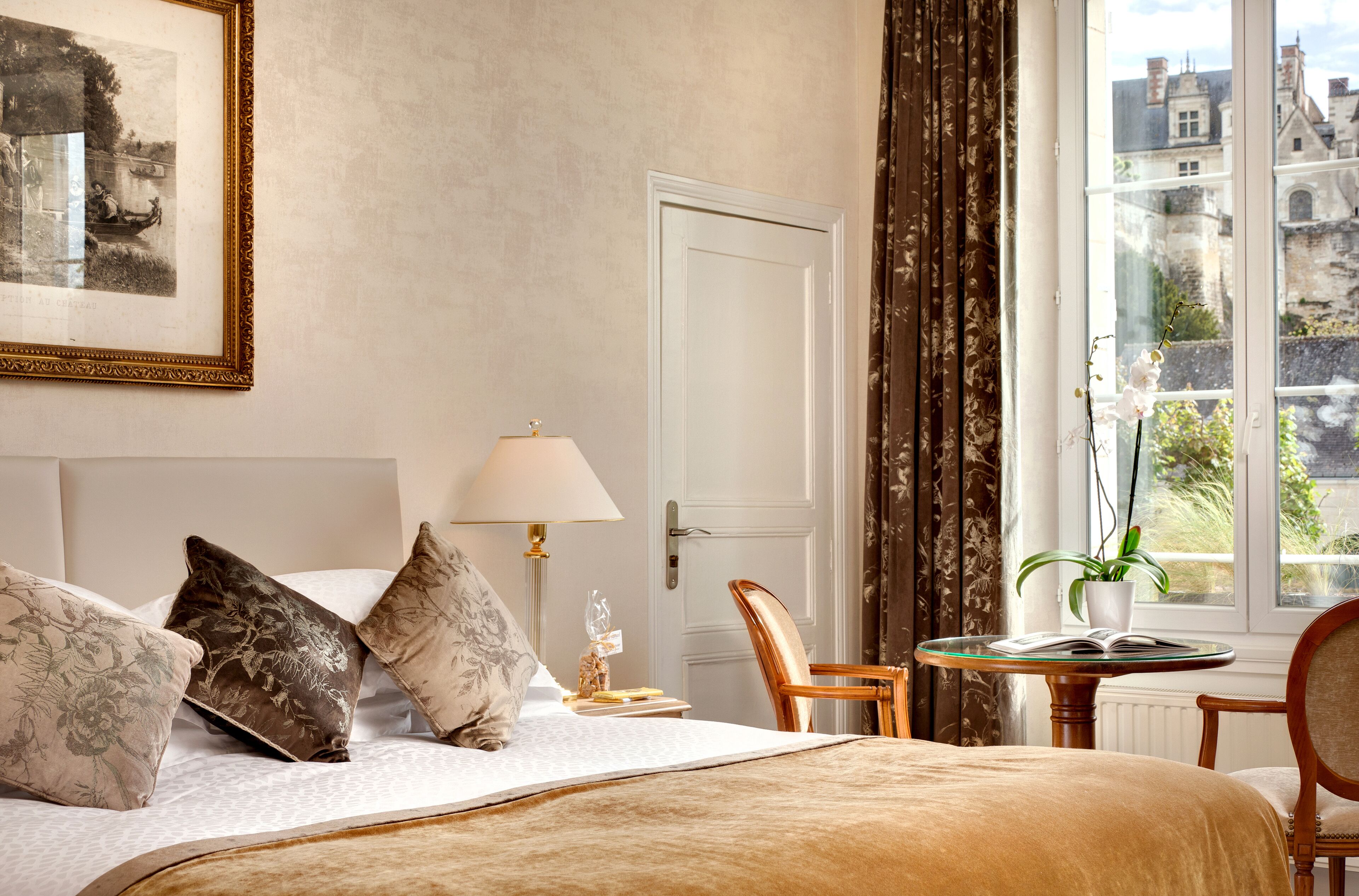 Privilege Room (Manoir 1st French Floor) | Egyptian cotton sheets, premium bedding, minibar, in-room safe