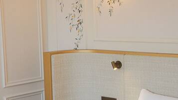 Draps en coton égyptien, literie de qualité supérieure, minibar