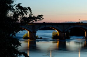 Vista desde la propiedad