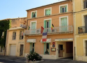 Façade de l’hébergement