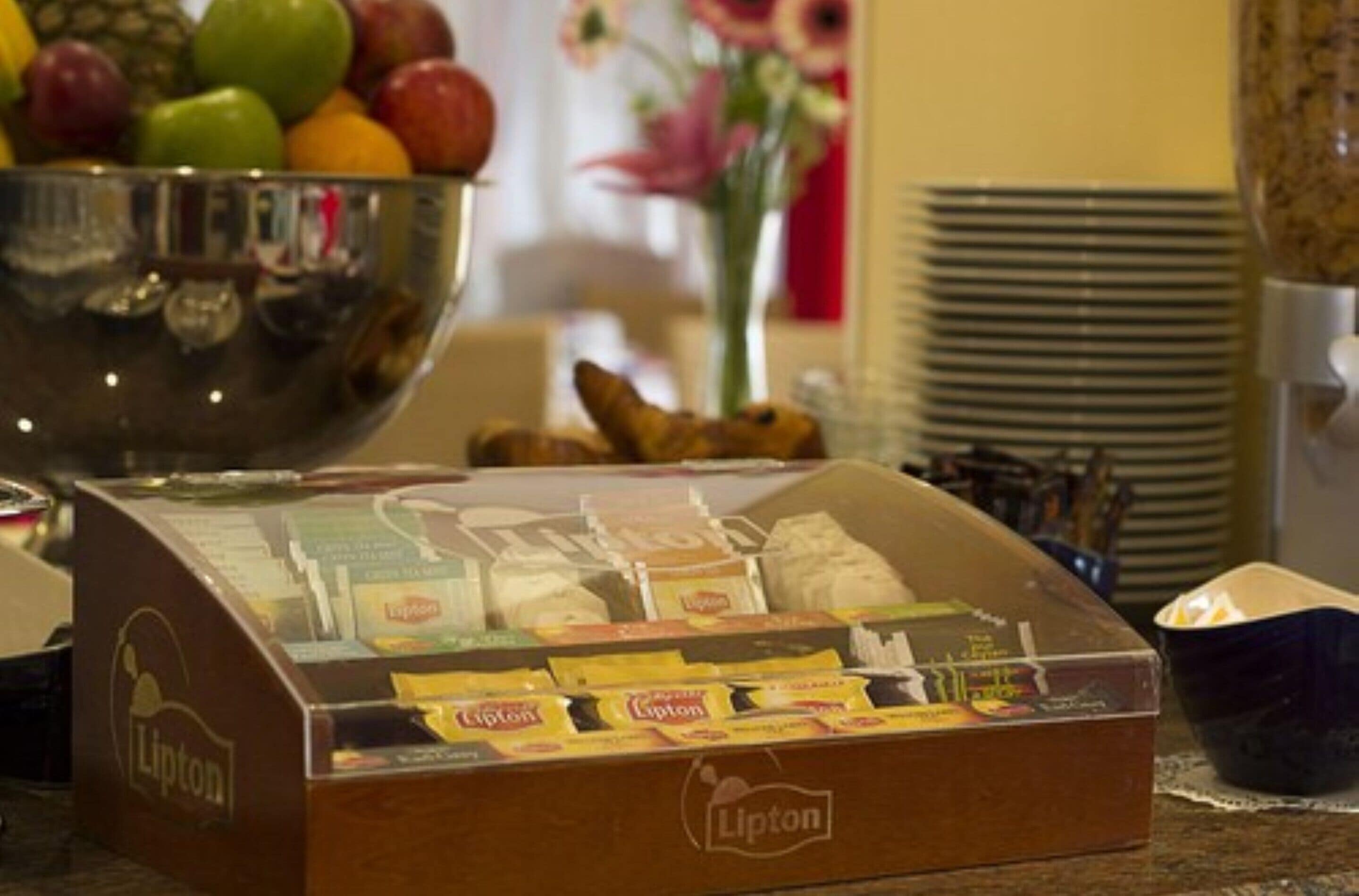 Daily buffet breakfast (EUR 12 per person)