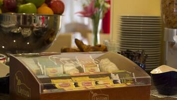 Daily buffet breakfast (EUR 12 per person)