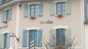 Façade de l’hébergement