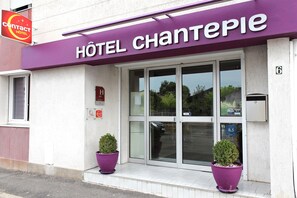 Façade de l’hébergement