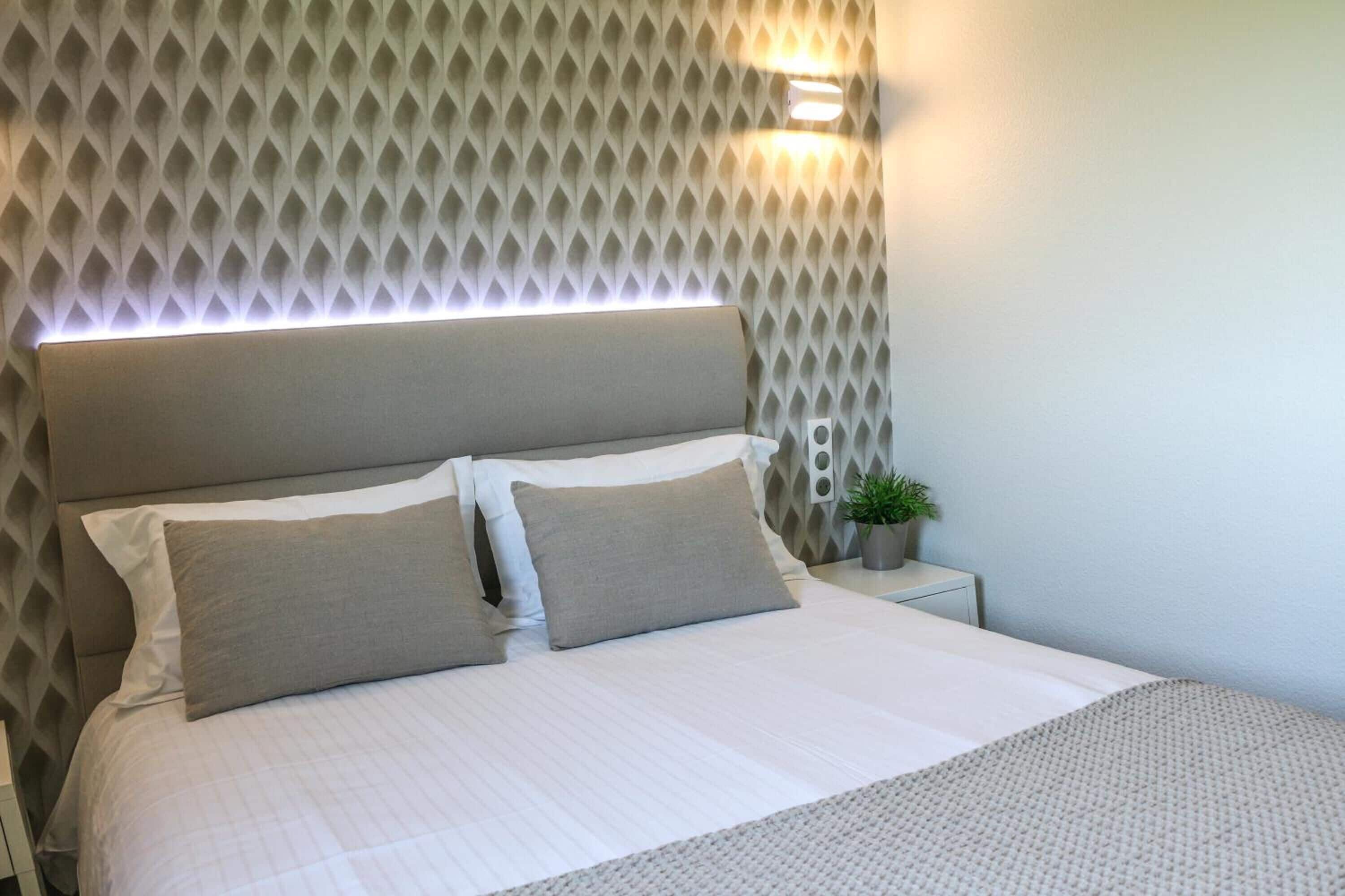 soundproofing, iron/ironing board, free wifi, bed sheets