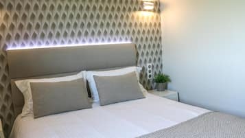 Chambres insonorisées, fer et planche à repasser, Wi-Fi gratuit