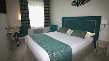 Comfort Double Room | Premium bedding, desk, blackout drapes, soundproofing