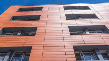 Fassade der Unterkunft