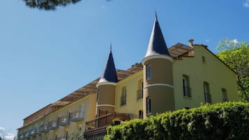 Façana frontal de l'allotjament