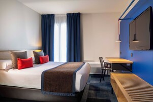 Standard Double Room or Single use | In-room safe, desk, laptop workspace, blackout drapes