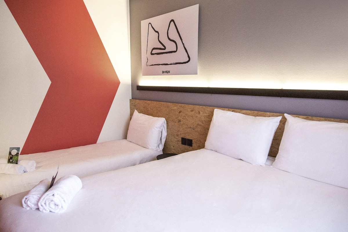 Standard Room, Multiple Beds | Premium bedding, desk, blackout curtains, soundproofing