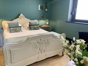 CHAMBRE DOUBLE LUXE | Minibar, in-room safe, desk, blackout curtains - Hotel Be Cottage (Le Touquet-Paris-Plage)