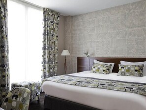 Rom – standard, 1 dobbeltseng | Sengetøy av topp kvalitet, skrivebord, blendingsgardiner og lydisolert