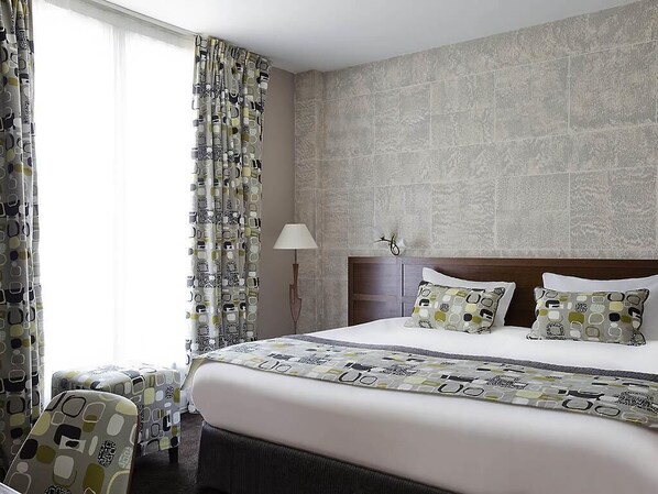 Standardzimmer, 1 Doppelbett | Hochwertige Bettwaren, Schreibtisch, Verdunkelungsvorhänge