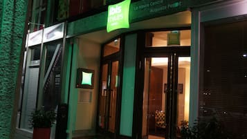Front of property - evening/night