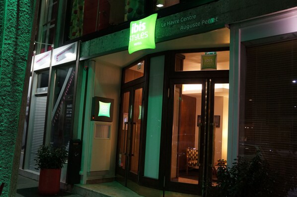Front of property - evening/night
