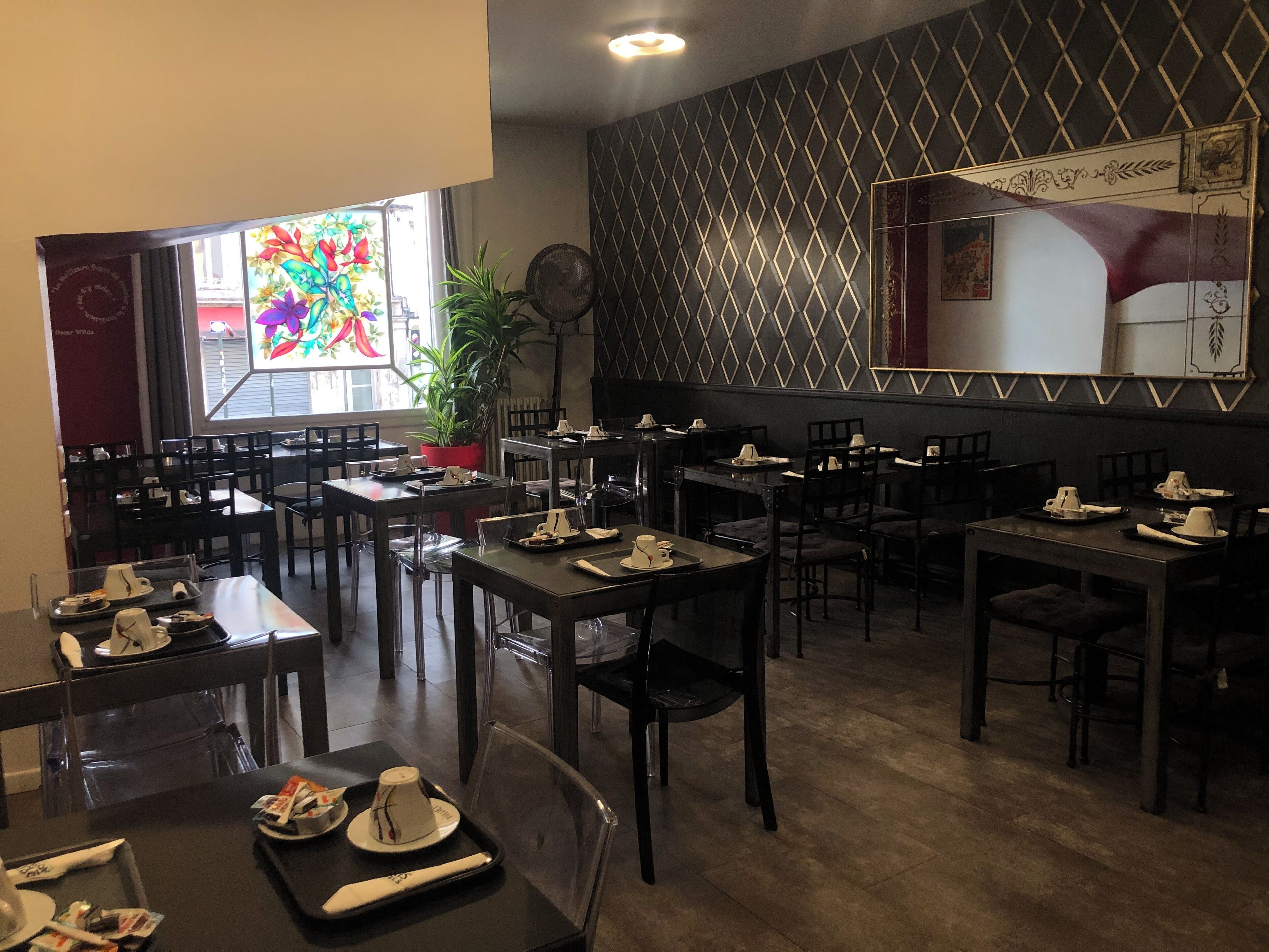 Breakfast area