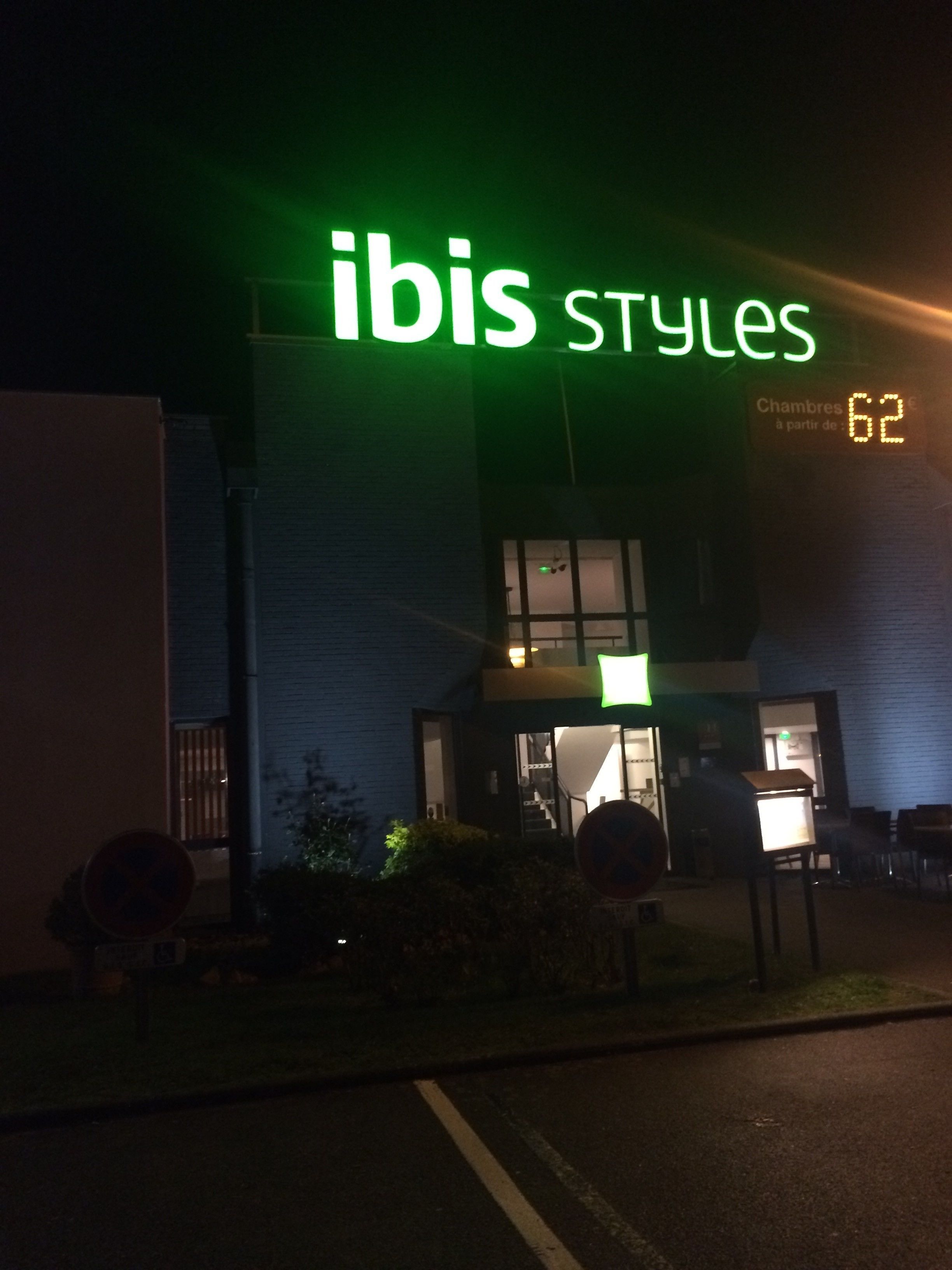 front of property – evening/night