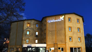 Front of property - evening/night