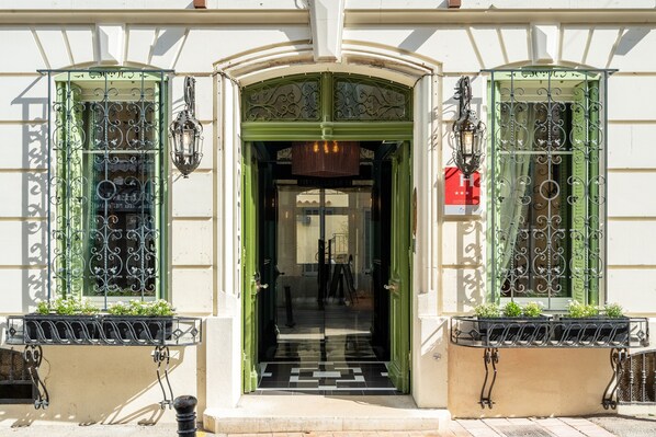 Façade de l’hébergement