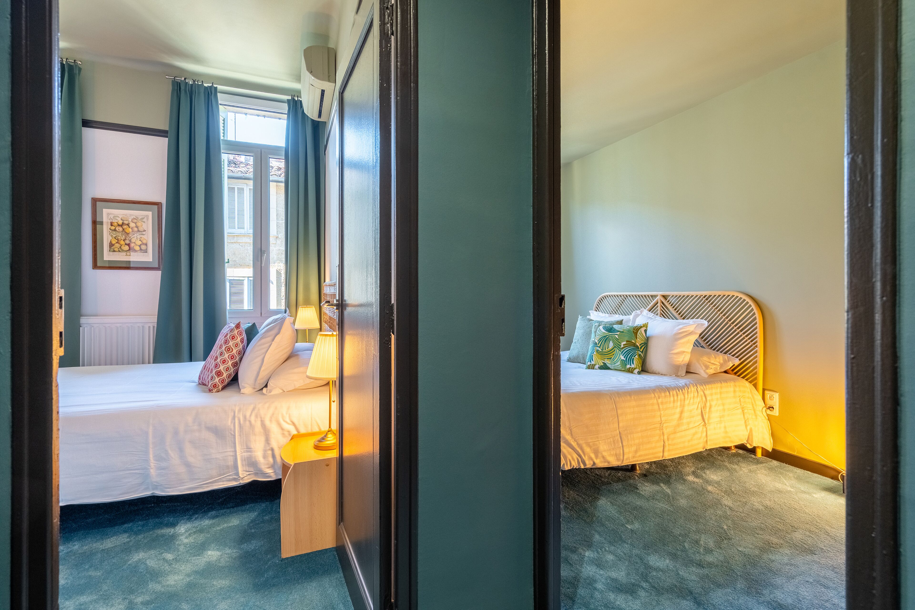 triple deluxe family | egyptian cotton sheets, premium bedding, select comfort beds