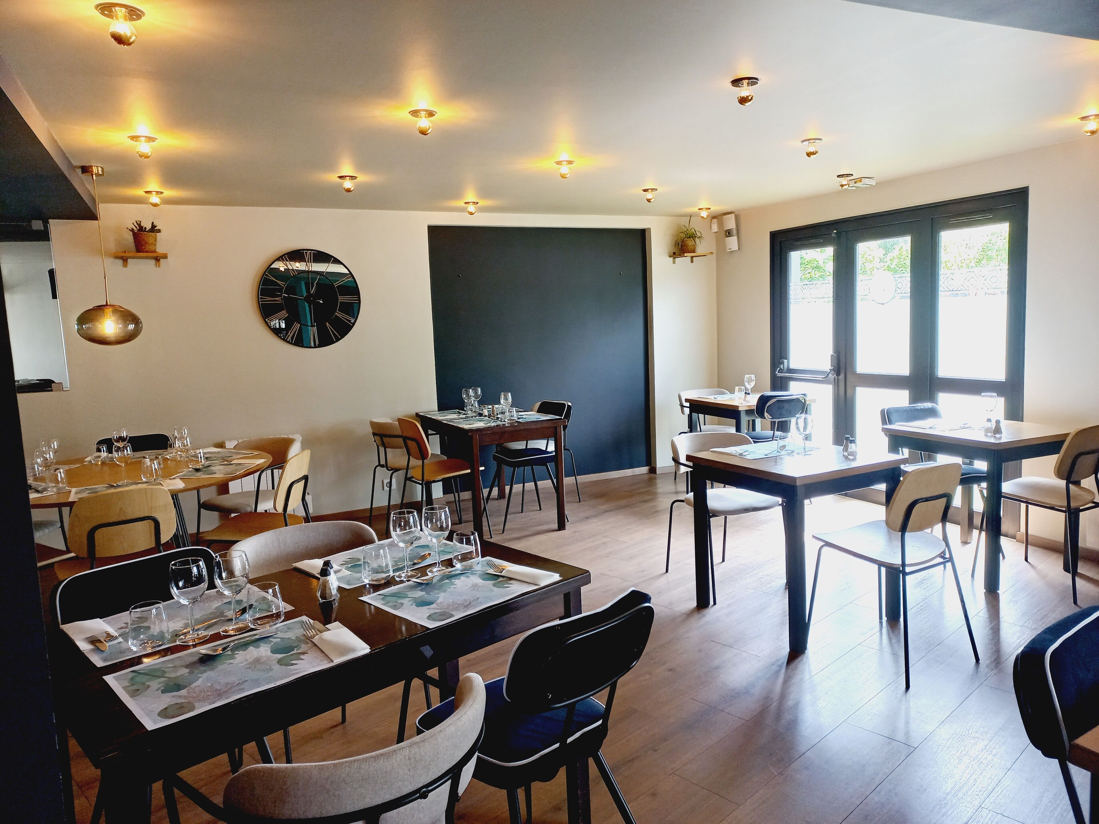 Dîner servi sur place