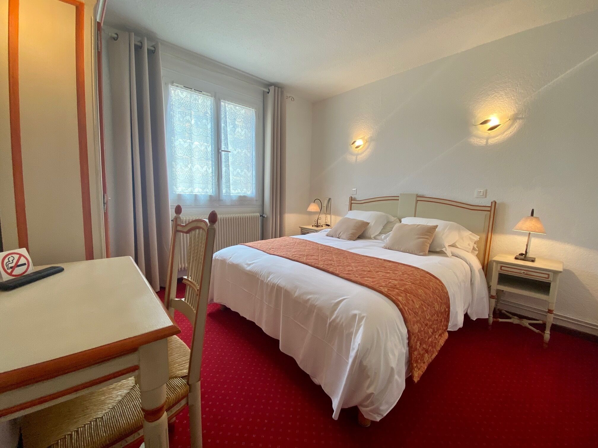 superior double room | in-room safe, desk, soundproofing, iron/ironing board