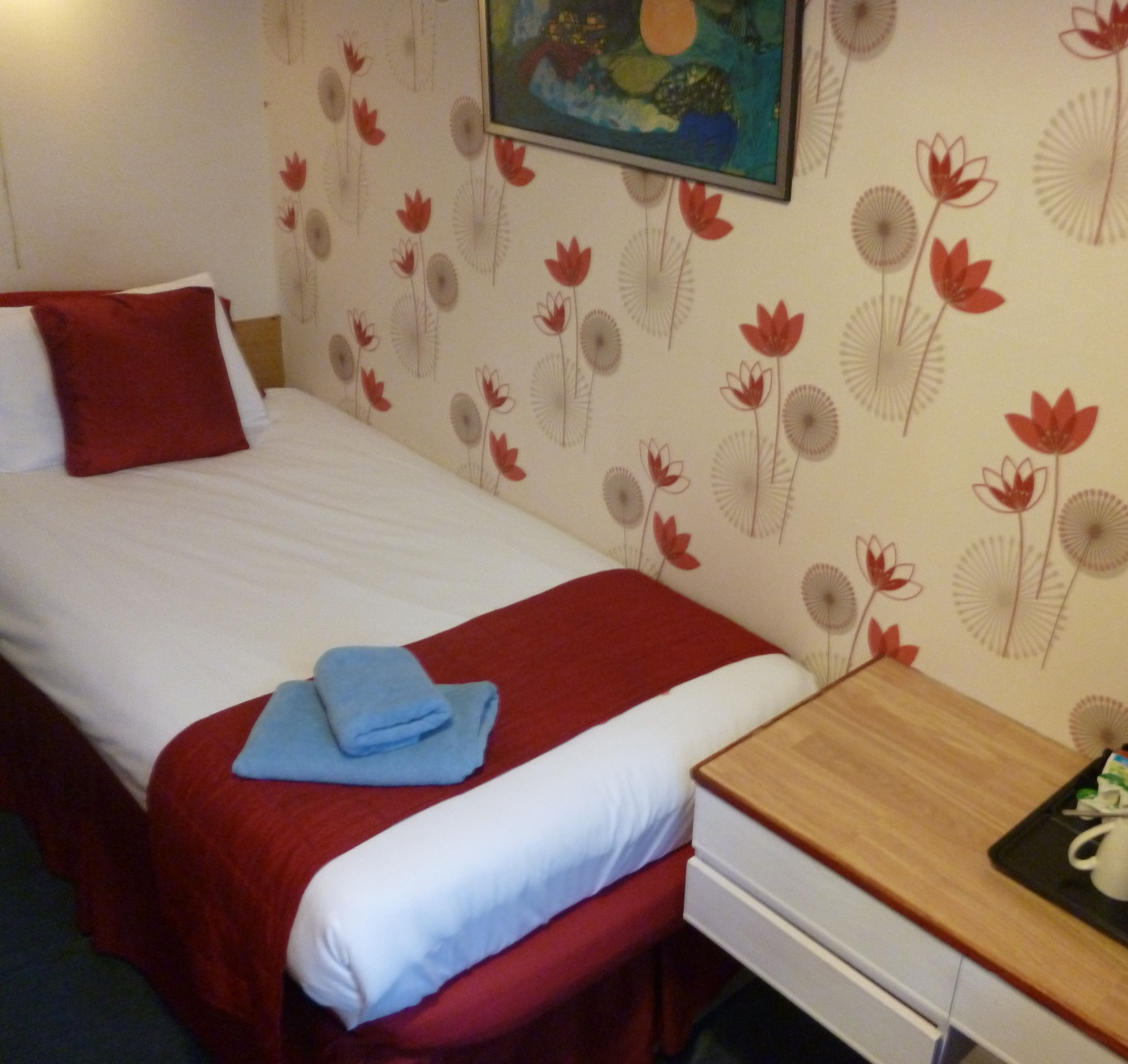 Einzelzimmer, mit Bad