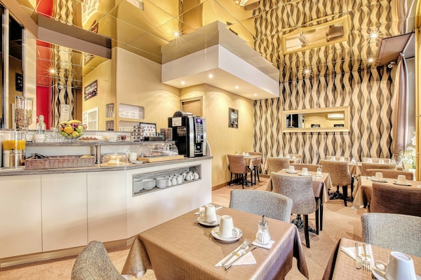 Daily buffet breakfast (EUR 12.50 per person)