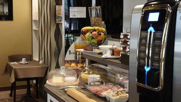 Daily buffet breakfast for a fee
