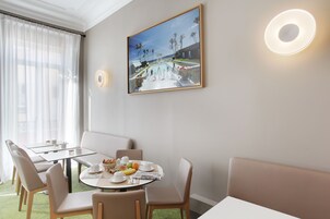 Sala de estar en el lobby