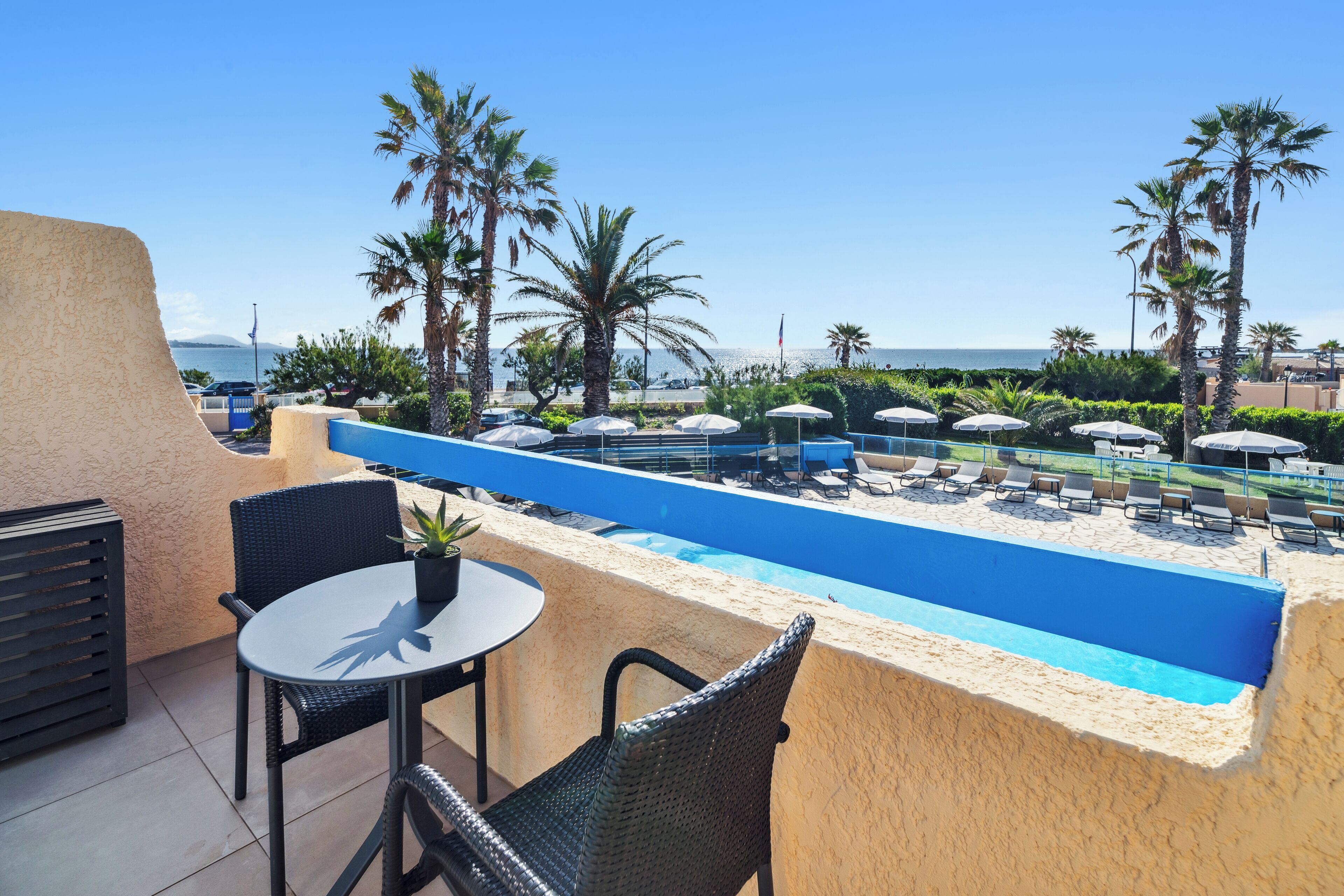 Superior dubbelrum - balkong (Sea View) | Balkongutsikt