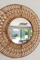 Apartment | Living area | 50-inch flat-screen TV with cable channels, TV