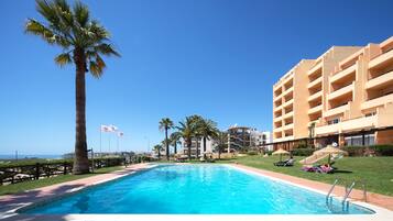 Udendørs pool, liggestole