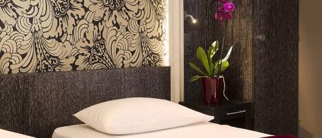 In-room safe, desk, blackout curtains, soundproofing