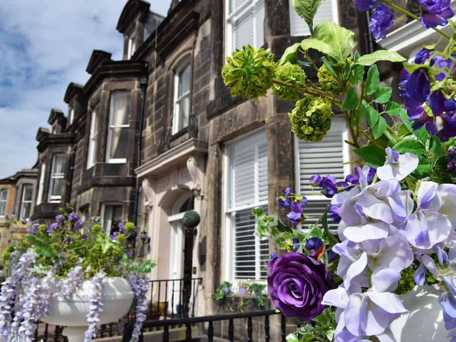 Façade de l’hébergement