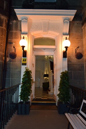 Front of property - evening/night