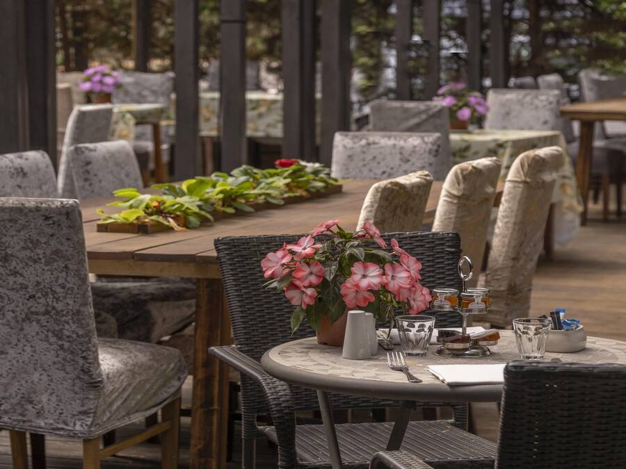 Lunch and dinner served